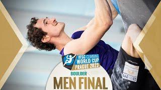 IFSC Men's Final World Cup PRAGUE Bouldering 2023 