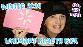 Walmart Beauty Box Unboxing || Winter 2024 || Full Size Items || Travel Size Items