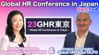 interview【Part1〜4】Angus McGregor, Global HR Head MUFG ＆ Fumie Hanazono, Founder & Chair of HRAI