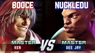 SF6 ▰ BOOCE (Ken) vs NUCKLEDU (Dee Jay) ▰ High Level Gameplay