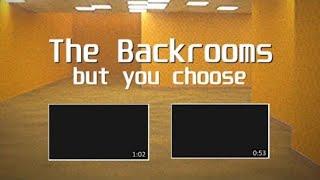 The Backrooms, but you choose | All Endings