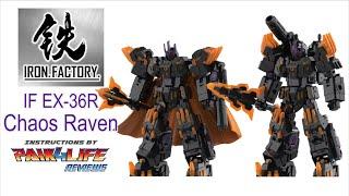 Iron Factory IF EX-36R Chaos Raven Official Video Manual