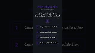 Data Science Quiz #2