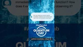 Why does observing a quantum particle immediately collapse its wave function?