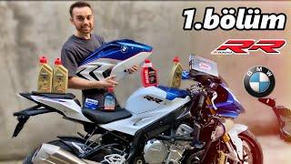 BMW S 1000RR - BAKIM YAPTIM ! ÇEVİRMEYE GİRDİM | 1.BÖLÜM