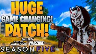 Huge Season 5 Patch Notes *HUGE PERK CHANGES* in Warzone | This will CHANGE how the game is PLAYED!