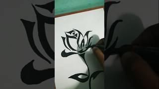 Rose  sketch #sushma sketch #shorts