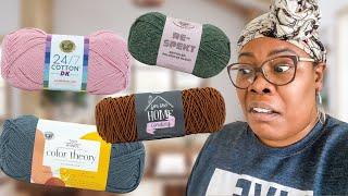 YARN SNOB REVIEWS - Lion Brand Fall 2022 Yarns [I Actually *Don't* Hate Cotton...]