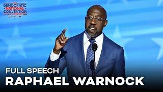 FULL SPEECH: Sen. Raphael Warnock calls Trump a 'plague on the American conscience' at DNC