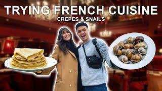 Trying the MOST FAMOUS Foods in PARIS   (SNAILS & CREPES!)