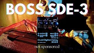 Boss SDE-3 NOT SPONSORED!!!! No Talking