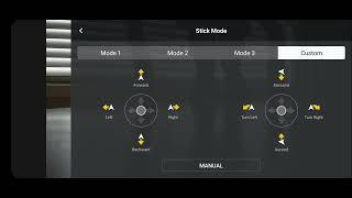 How to invert Y axis on DJI drones for Android phone users via Apple. Shown with DJI Mavic Air 2.