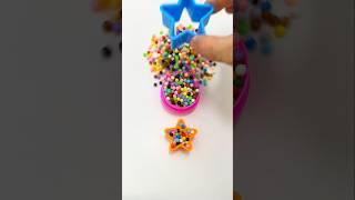 Satisfying  Reverse  Beads Marble Run ASMR  #satisfying #asmr #beads #marblerun