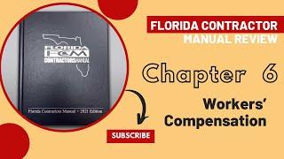 Florida Contractors Manual Chapter 6 Review  for the Business and Finance Exam