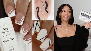 MAKARTT X Gabby Angelique Collection! | easy nail art using gel nail polish at home | gel polish kit