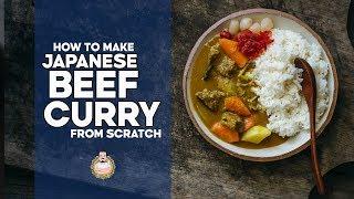 How to Make REAL Japanese Beef Curry from Scratch | Japanese Recipes