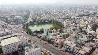 GUNTUR || DRONE VIEW || PRUDHVI TRAVEL VLOGS