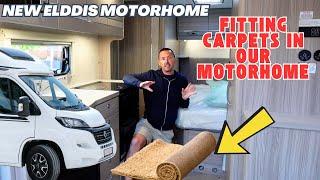 VAN LIFE Motorhome Makeover - We put carpets in our Elddis Autoquest 155