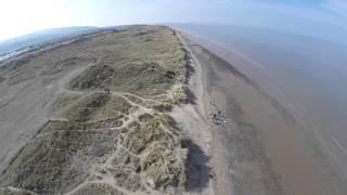 Talacre Beach flyover, Wales