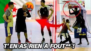 Je PARS en ALGERIE pour DECOUVRIR LEUR NIVEAU AU BASKET ! (Le coach est énorme!)