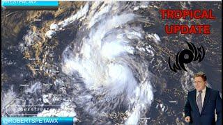 Typhoon Marce continues to strengthen in the Philippine Sea, Westpacwx Update