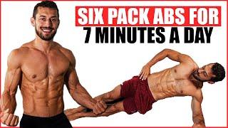 How To Get Six Pack Abs For Beginners - 7 Minute Shredded Ab Home Workout + GIVEAWAY!