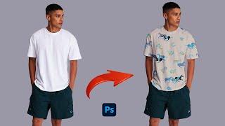 How to Add Patterns to Clothing in Photoshop | Putting Any Design on a Dress using Photoshop