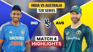 inda vs australia T20 highlights match।1st t20 match hindi।