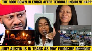 JUDY AUSTIN IS IN TEARS AS MAY EUDOCHIE BROUGHT THE ROOF DOWN IN ENUGU AFTER TERRIBLE INCIDENT HAPPN