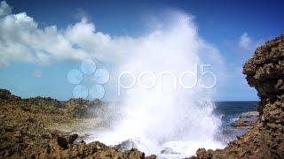 Wave Break. Stock Footage