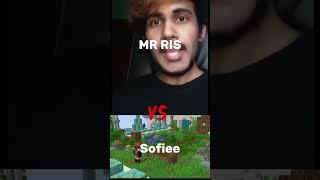 MR RIS VS Sofiee | #shorts #minecraftbangladesh @RisPlays #bd