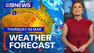 Australia Weather Update: Tropical Cyclone Alfred to bring heavy rain | 9 News Australia