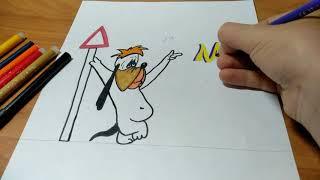 Graffiti cartoon | Motya