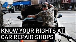 Know Your Rights at the Car Repair Shop | NBCLA