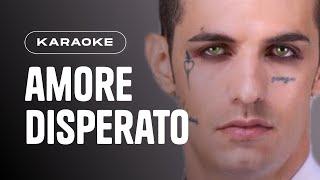 Achille Lauro | Amore Disperato // Piano Karaoke con Testo