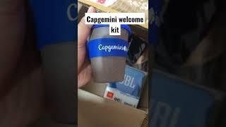 Capgemini welcome kit for freshers #capgemini #capgeminiengineering #welcomekit #tcs