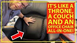 A Big Comfy Office Chair For Big People (Up to 500lbs!) #amazonfinds #linkindescription