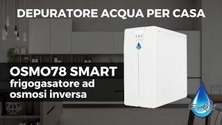 Depuratore Acqua per Casa OSMO78 SMART ad osmosi con rubinetto supplementare a 3 vie