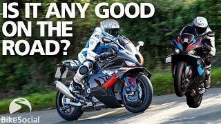 BMW M1000RR (2023) REVIEW | Road & Track ft. a £70k version