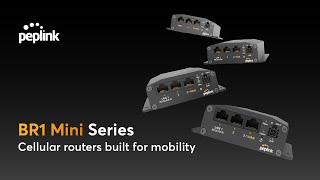 Peplink Portfolio | BR1 Mini Series - Cellular Router Built for Mobility