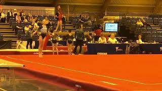 Scottish gymnastics compulsory 3 floor routine. 1st place floor. 1st all around.