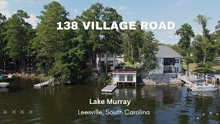 Lake Murray Home For Sale // 138 Village Road Leesville SC