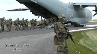 Schnelle Luftevakuierung "Schneller Adler" 2022, Airbus A400M, DSK, Kommando Spezialkräfte.