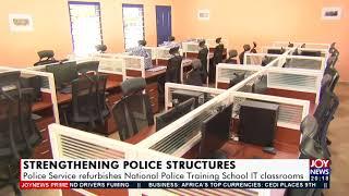 Police Service refurbishes National Police Training School IT classrooms - Joy News Prime (29-9-21)