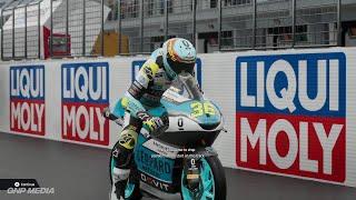 MotoGP 24 - Angel Piqueras - Moto3 - Sachsenring Circuit - Gameplay