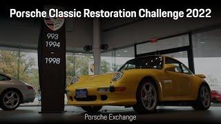 Porsche Classic Restoration Challenge 2022 - Porsche Exchange - 993 Carrera 4S Aerokit