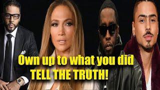 P Diddy: Victim says J-Lo & Diddy SA'd a minor together! Quincy continues with the sympathy post.