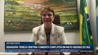 Entrevista: senadora Tereza Cristina comenta conflitos em Mato Grosso do Sul