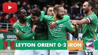  Match action: Leyton Orient 0-2 Iron