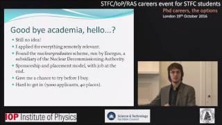 PhD Careers   Adam Nicholls